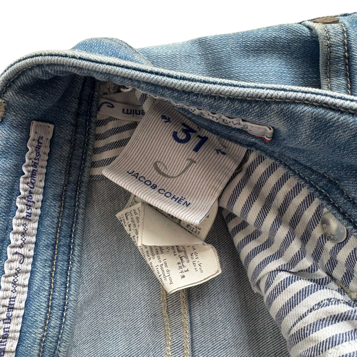 Jacob Cohën 622 Slim Fit Jeans (Blue)