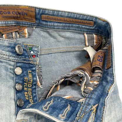 Jacob Cohën 622 LIMITED EDITION Slim Fit Jeans (Blue)