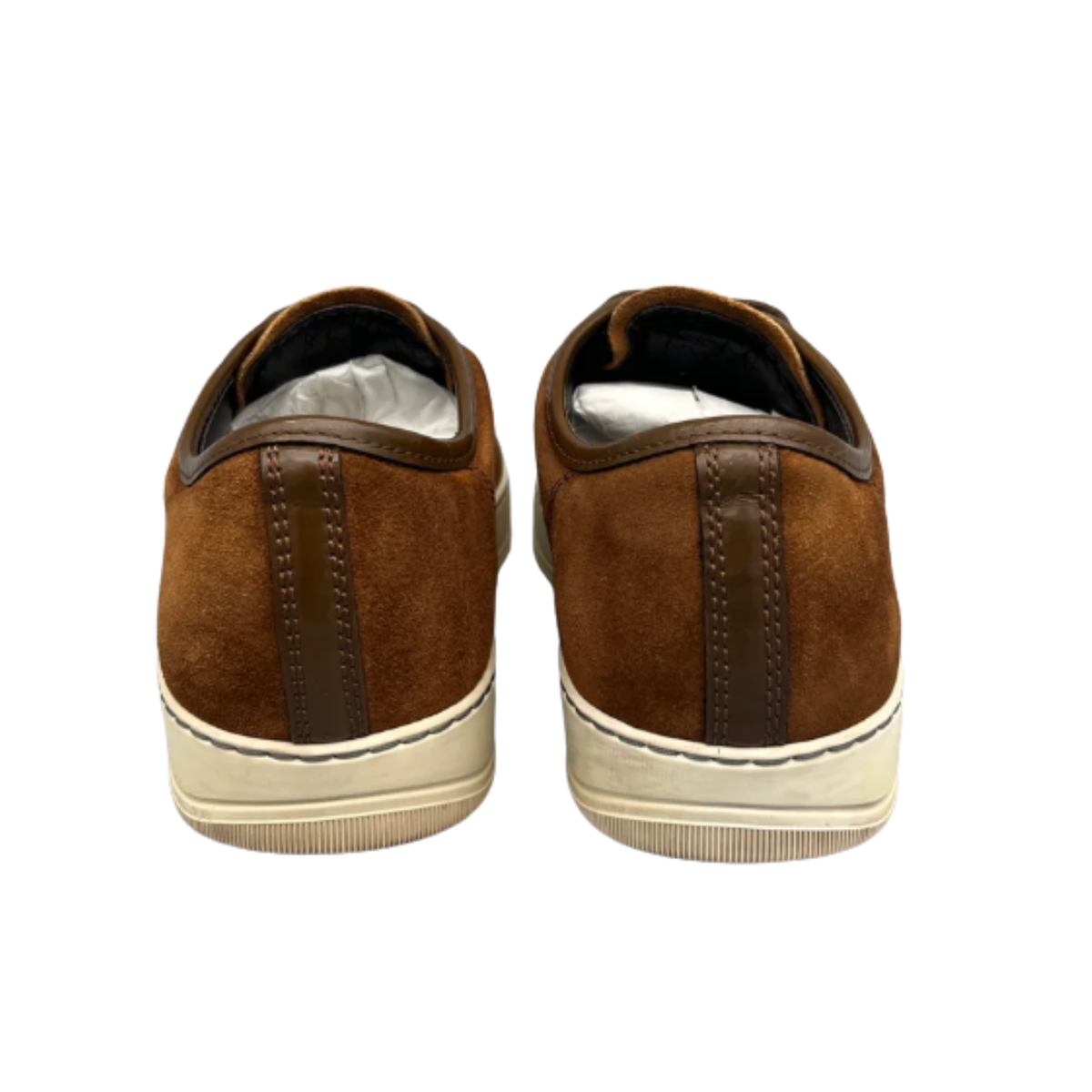 Lanvin Cap Toe Sneakers (Brown)