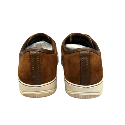 Lanvin Cap Toe Sneakers (Brown)