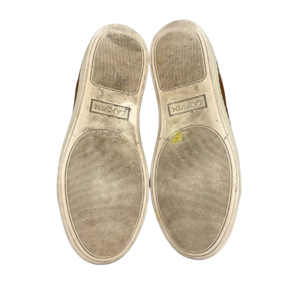 Lanvin Cap Toe Sneakers (Brown)