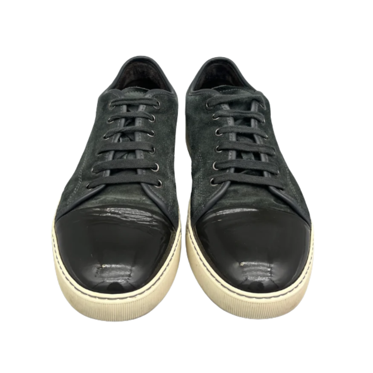 Lanvin Cap Toe Sneakers (Black)