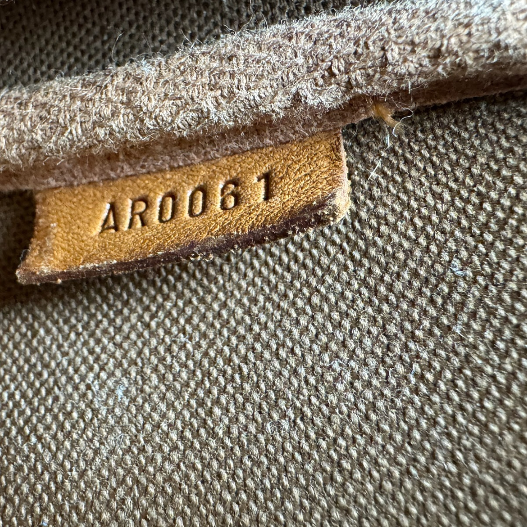 Louis Vuitton Pochette Monogram Bag (Brown) (Vintage)