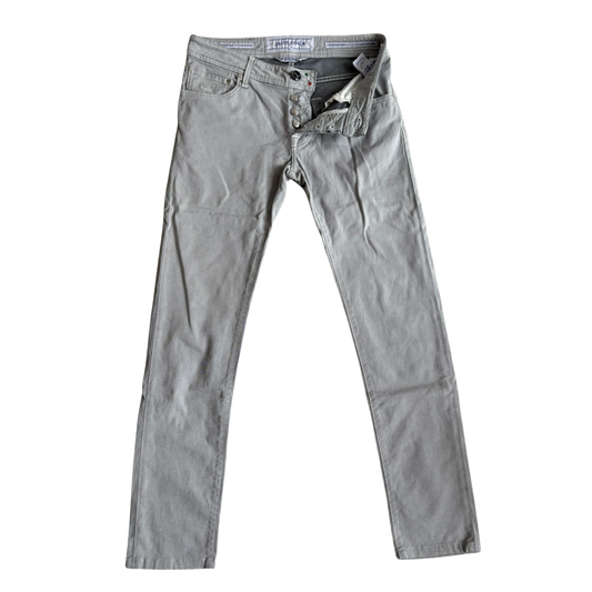 Jacob Cohën 622 Slim Fit Jeans (Light Gray)