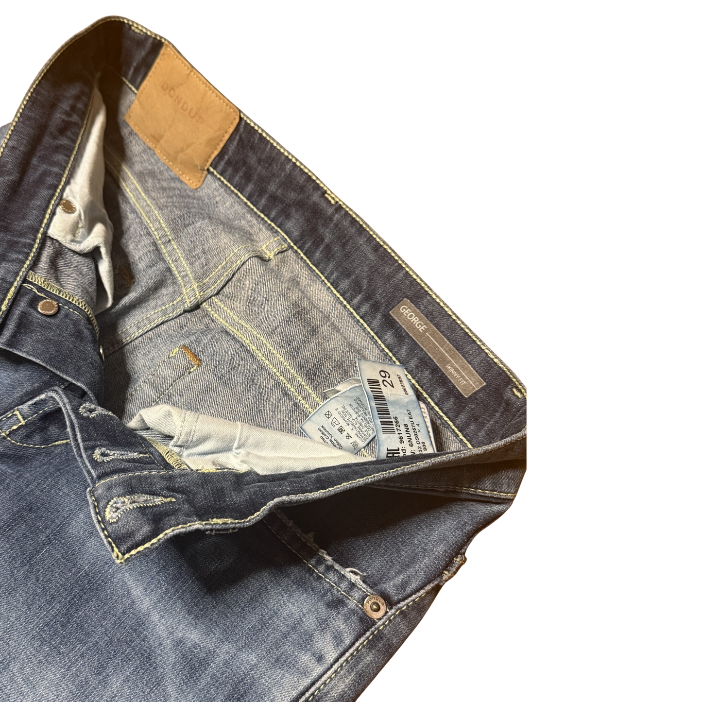 Dondup George Skinny Fit Jeans (Navy)