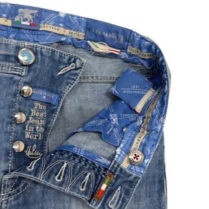 Tramarossa Leonardo Slim-fit Jeans (Navy)