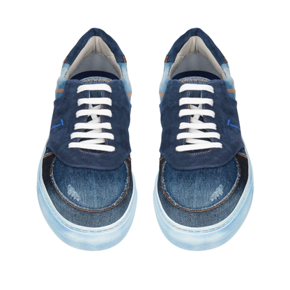 Jacob Cohën Dreamer Low Top Sneakers (Navy) (New)