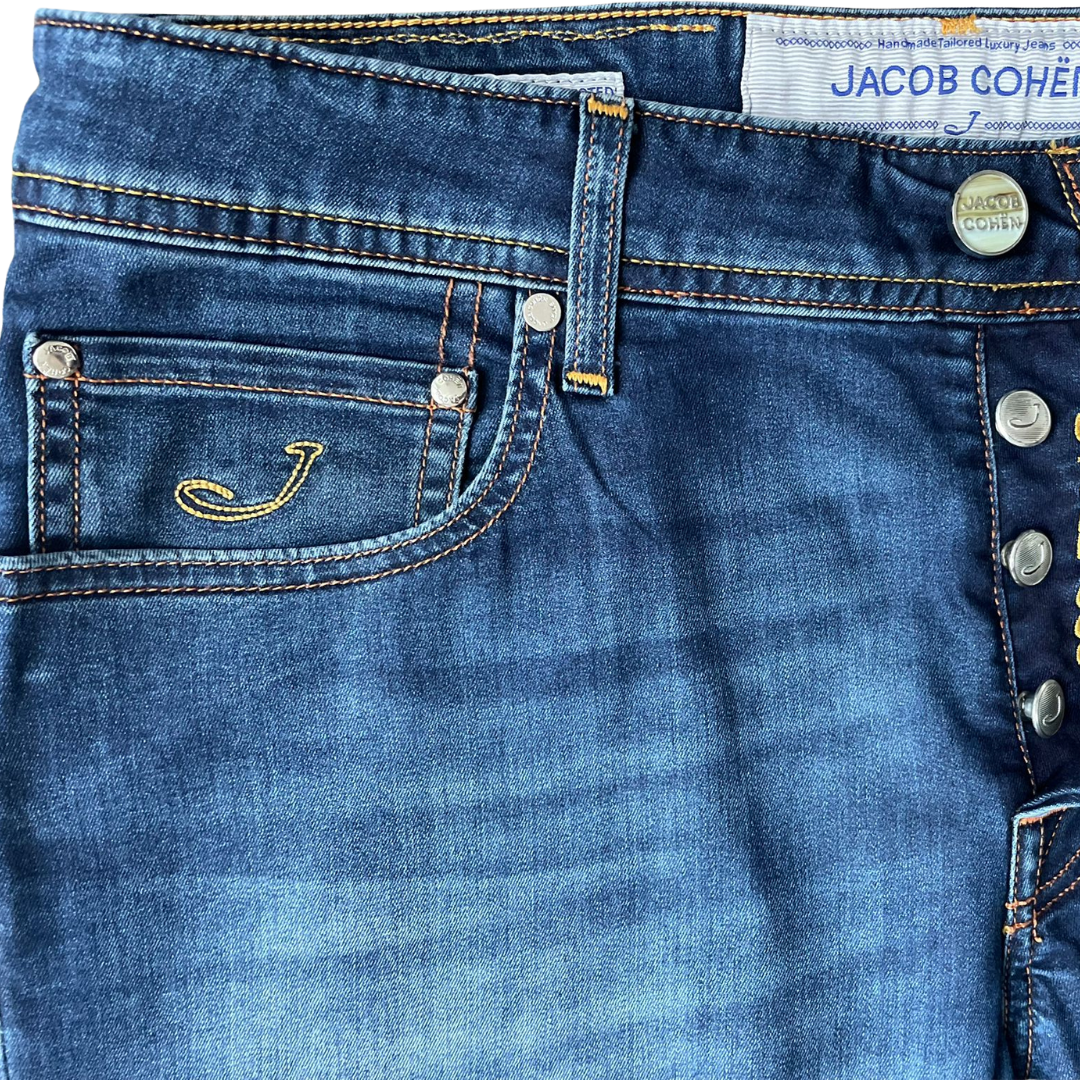 Jacob Cohën 688 Slim fit Jeans (Navy)