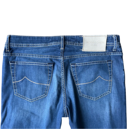 Jacob Cohën Bard Slim Fit Jeans (Navy)