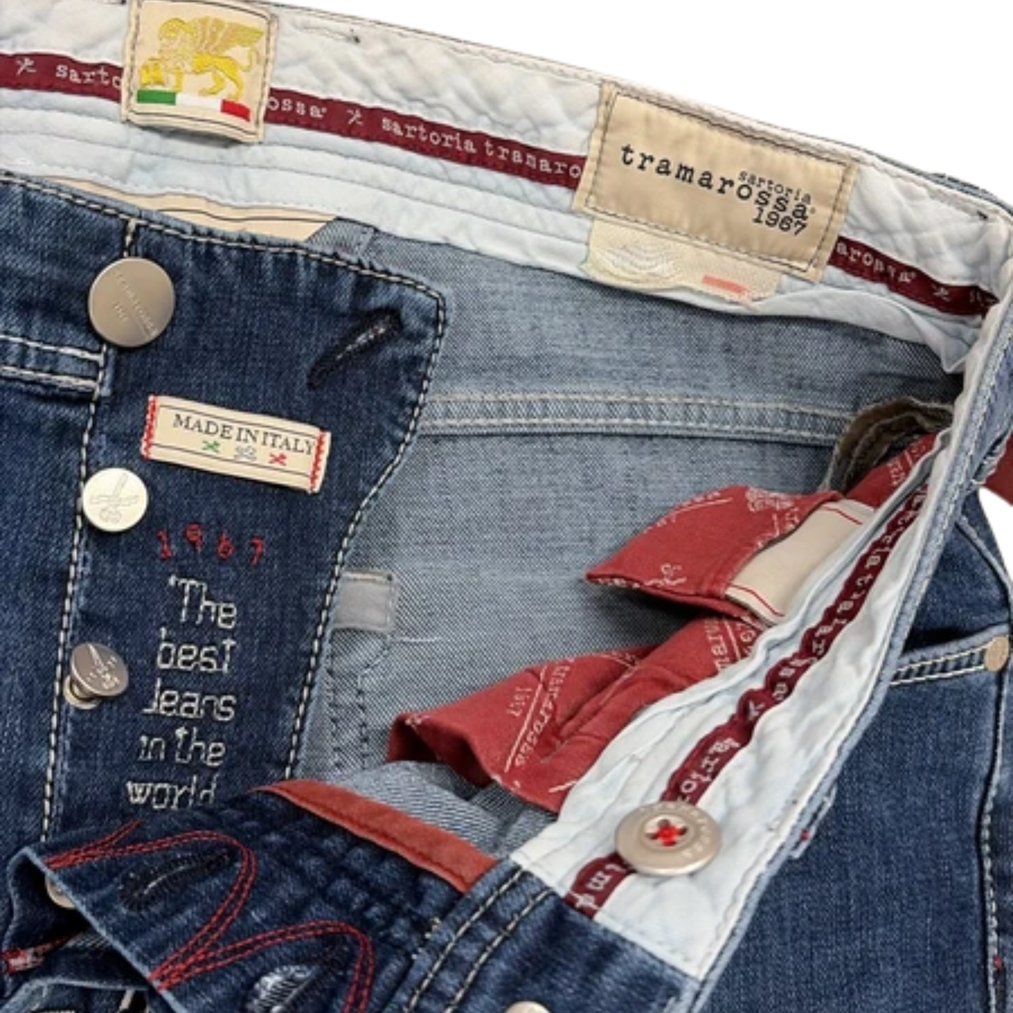 Tramarossa Leonardo Slim-fit Jeans (Navy)