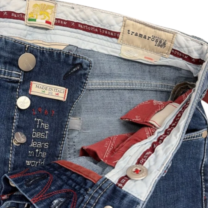 Tramarossa Leonardo Slim-fit Jeans (Navy)