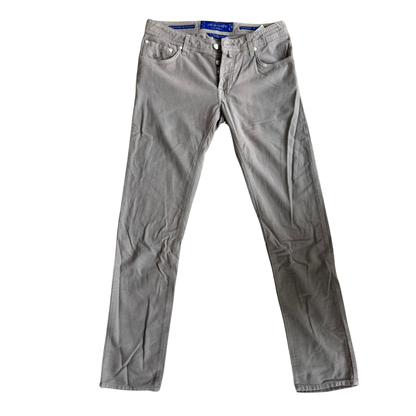 Jacob Cohën 622 Slim Fit Jeans (Gray) (New)