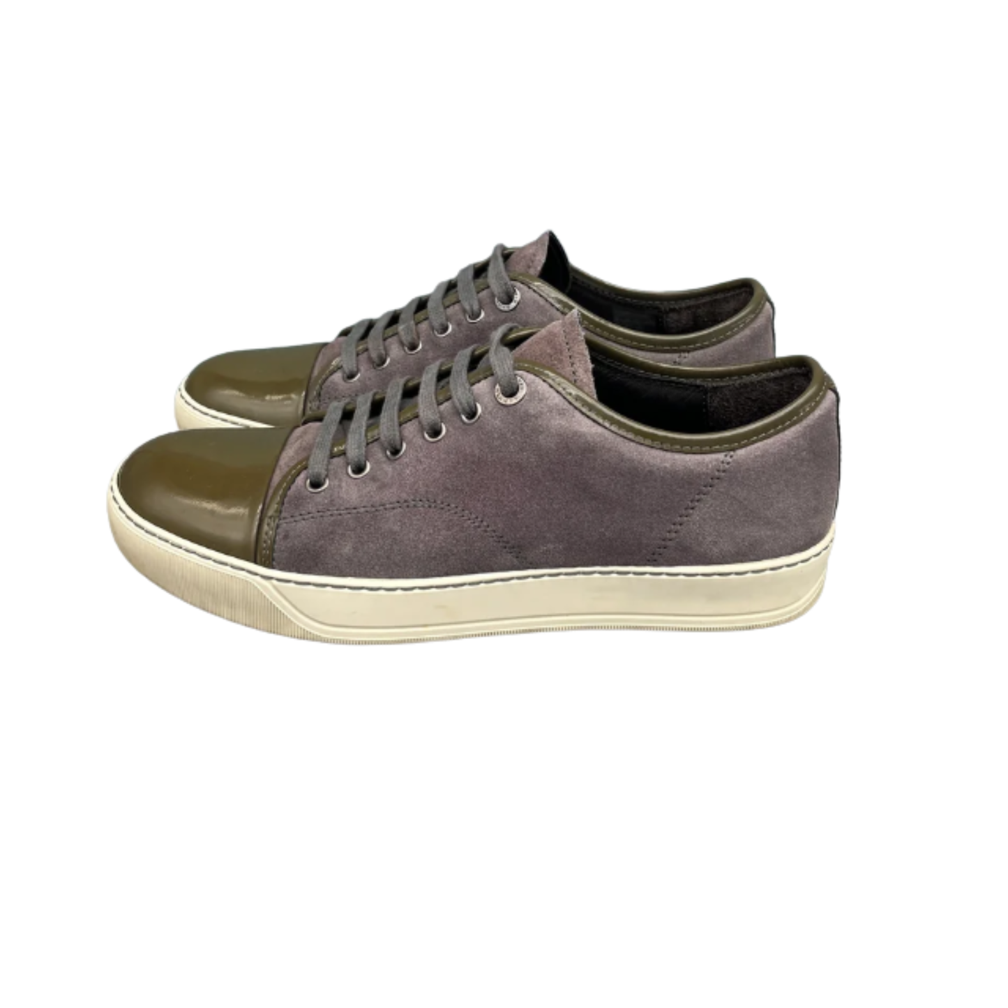 Lanvin Cap Toe Sneakers (Gray)