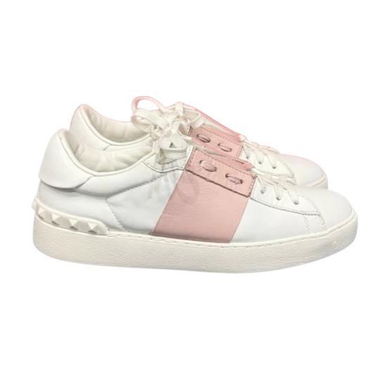 Valentino Open Sneakers (Pink) (Womens)