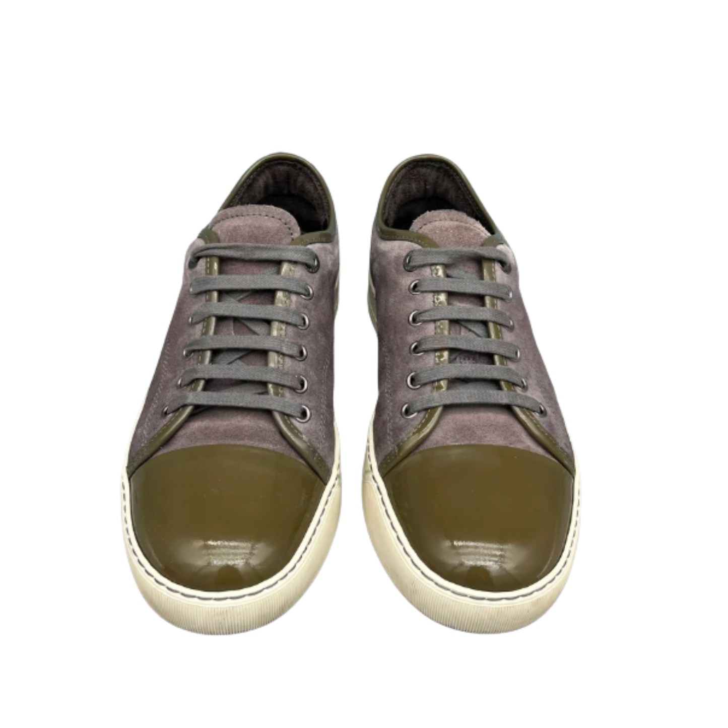 Lanvin Cap Toe Sneakers (Gray)