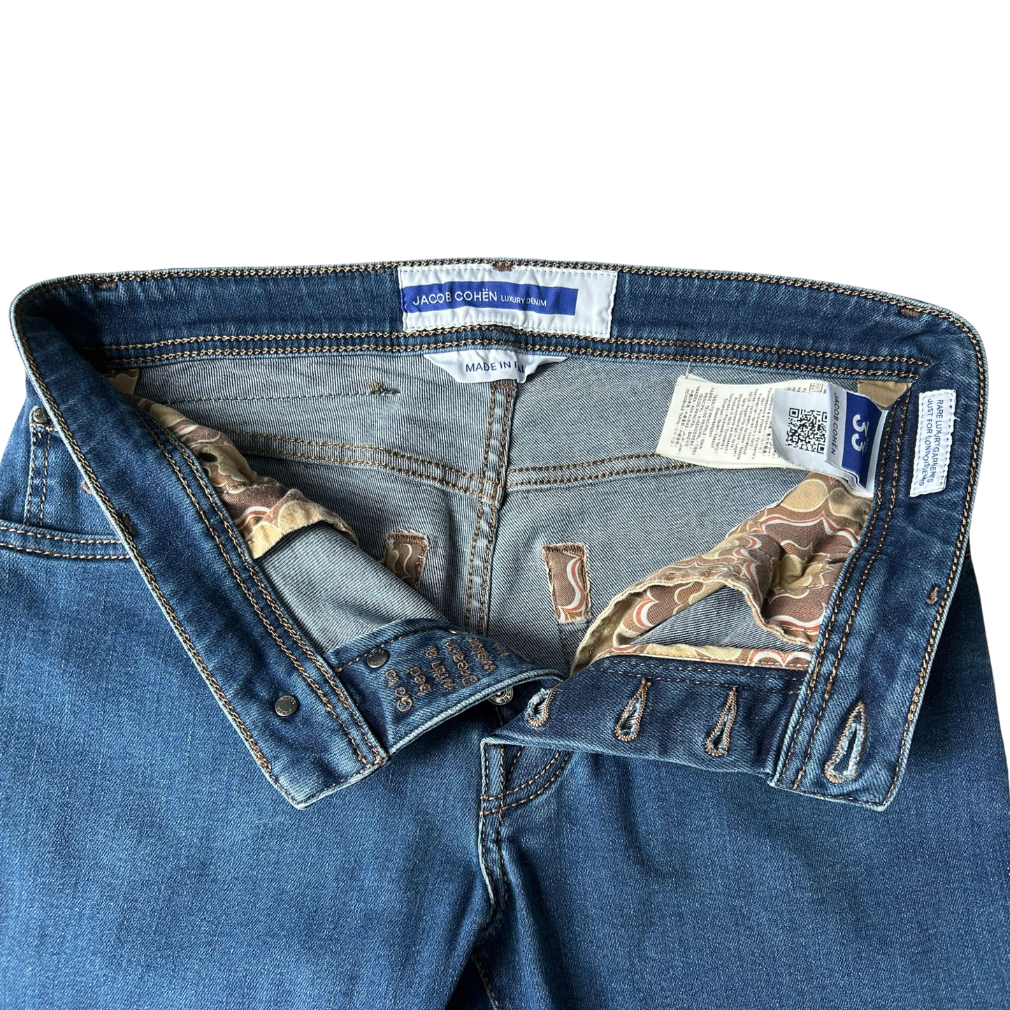 Jacob Cohën Nick Slim Fit Jeans (Navy)