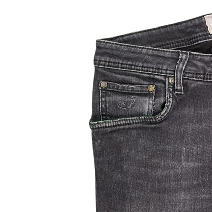 Jacob Cohën 622 Slim Fit Jeans (Black)