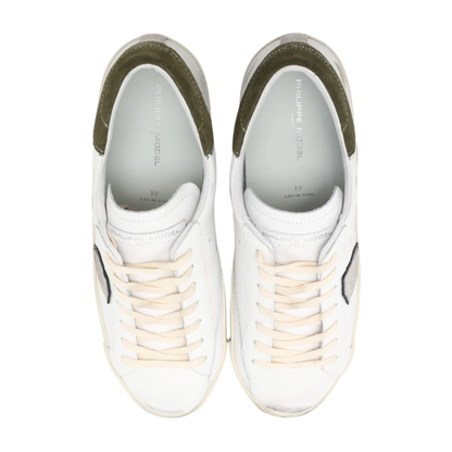 Philippe Model PRSX Sneakers (White Green) (New)