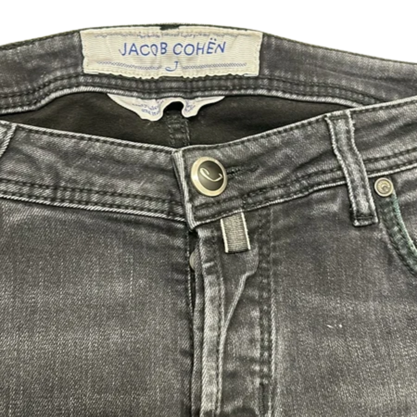 Jacob Cohën 622 Slim Fit Jeans (Black)