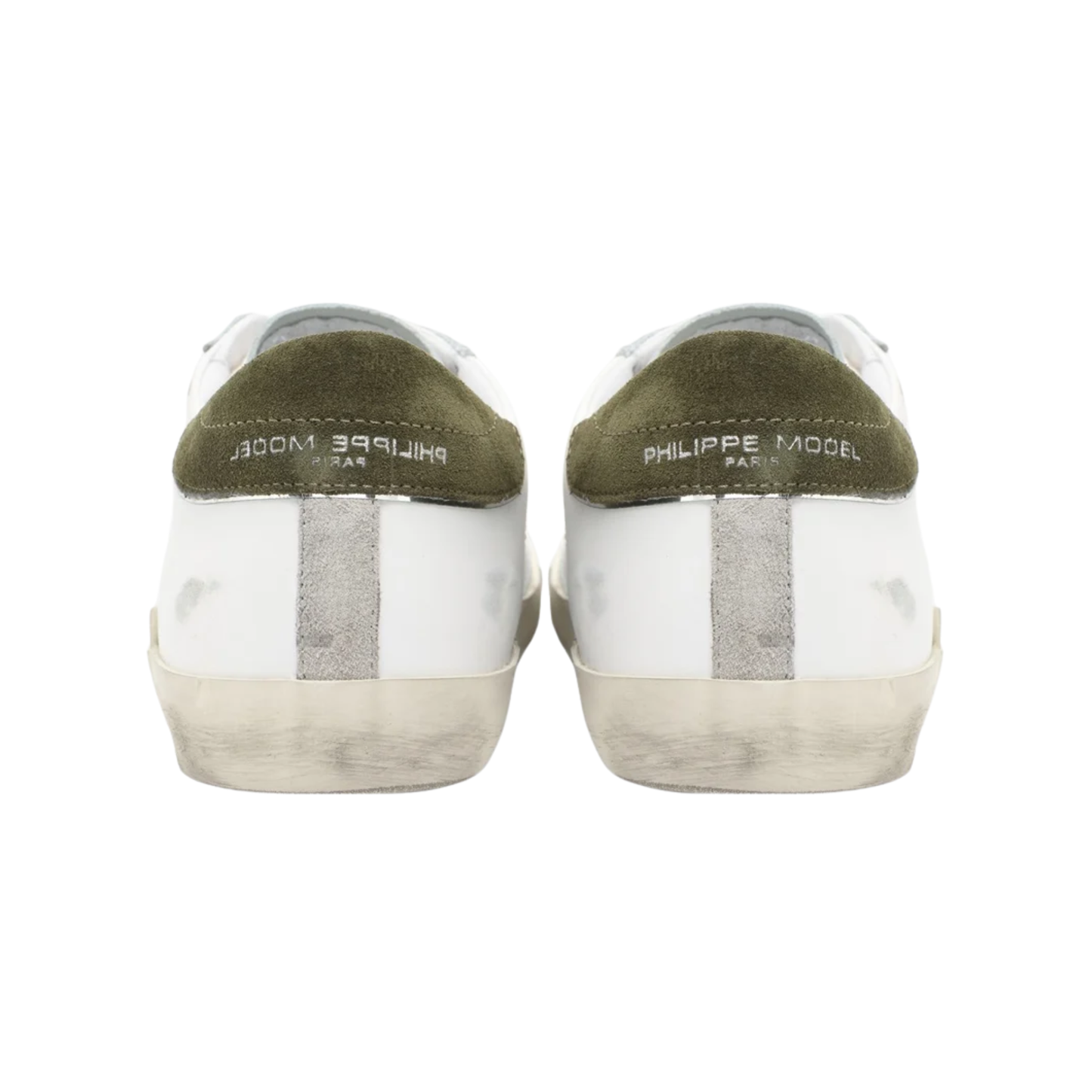 Philippe Model PRSX Sneakers (White Green) (New)