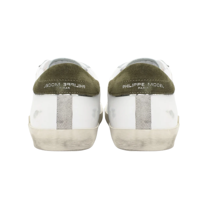 Philippe Model PRSX Sneakers (White Green) (New)