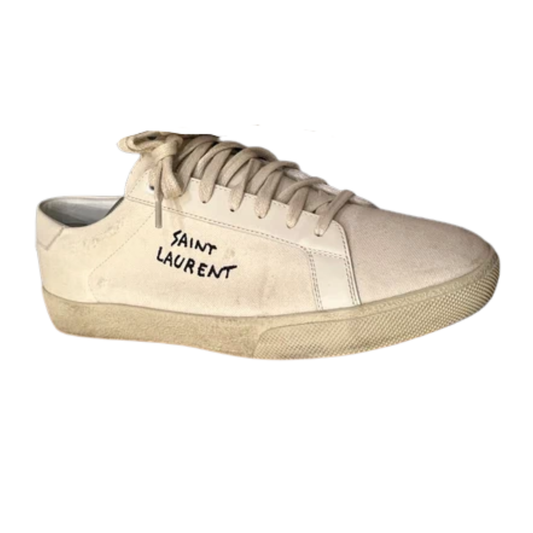 Saint Laurent SL 01 Sneakers (White)
