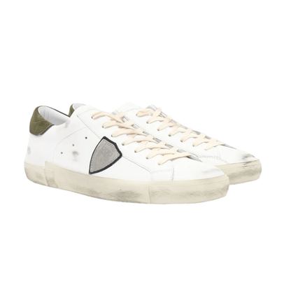 Philippe Model PRSX Sneakers (White Green) (New)