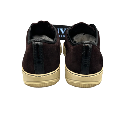 Lanvin Cap Toe Sneakers (Burgundy)