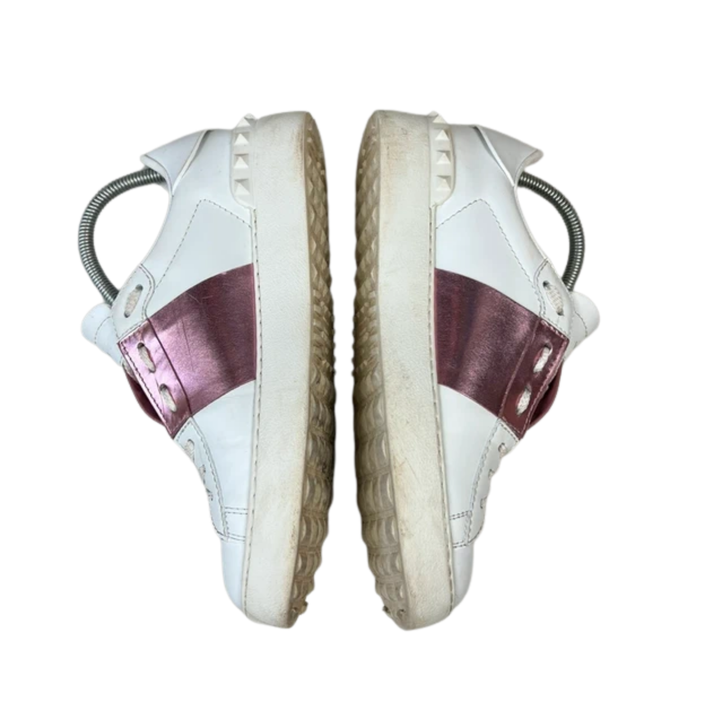 Valentino Open Sneakers (Pink) (Womens)