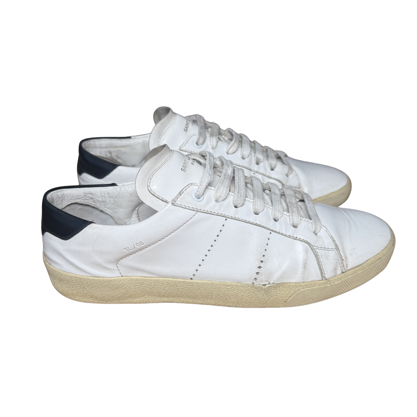 Saint Laurent Sl 06 Sneakers (White)