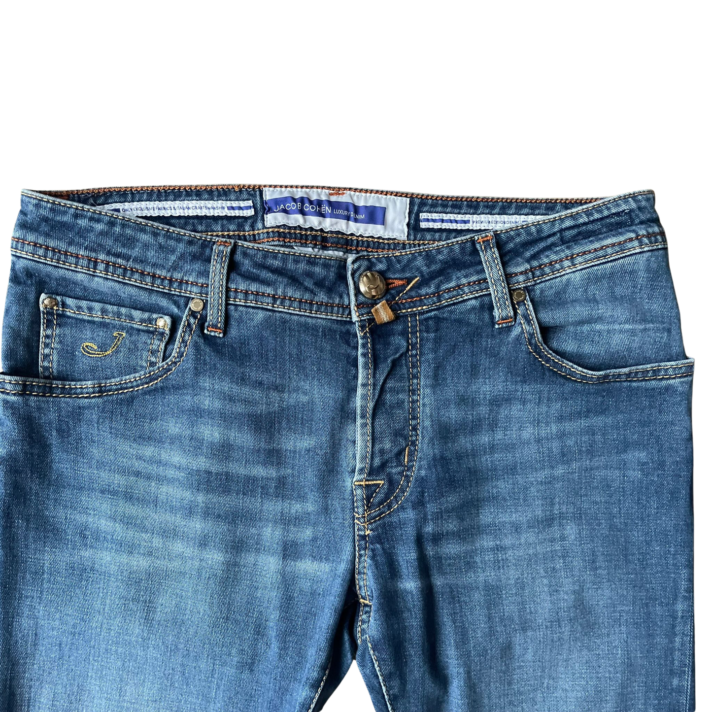 Jacob Cohën Nick Slim Fit Jeans (Navy)