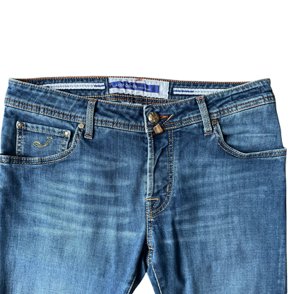 Jacob Cohën Nick Slim Fit Jeans (Navy)