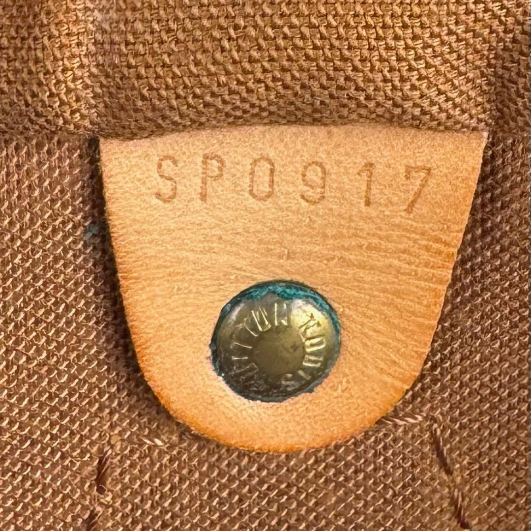 Louis Vuitton Speedy 30 Monogram Handbag (Brown) (Vintage)
