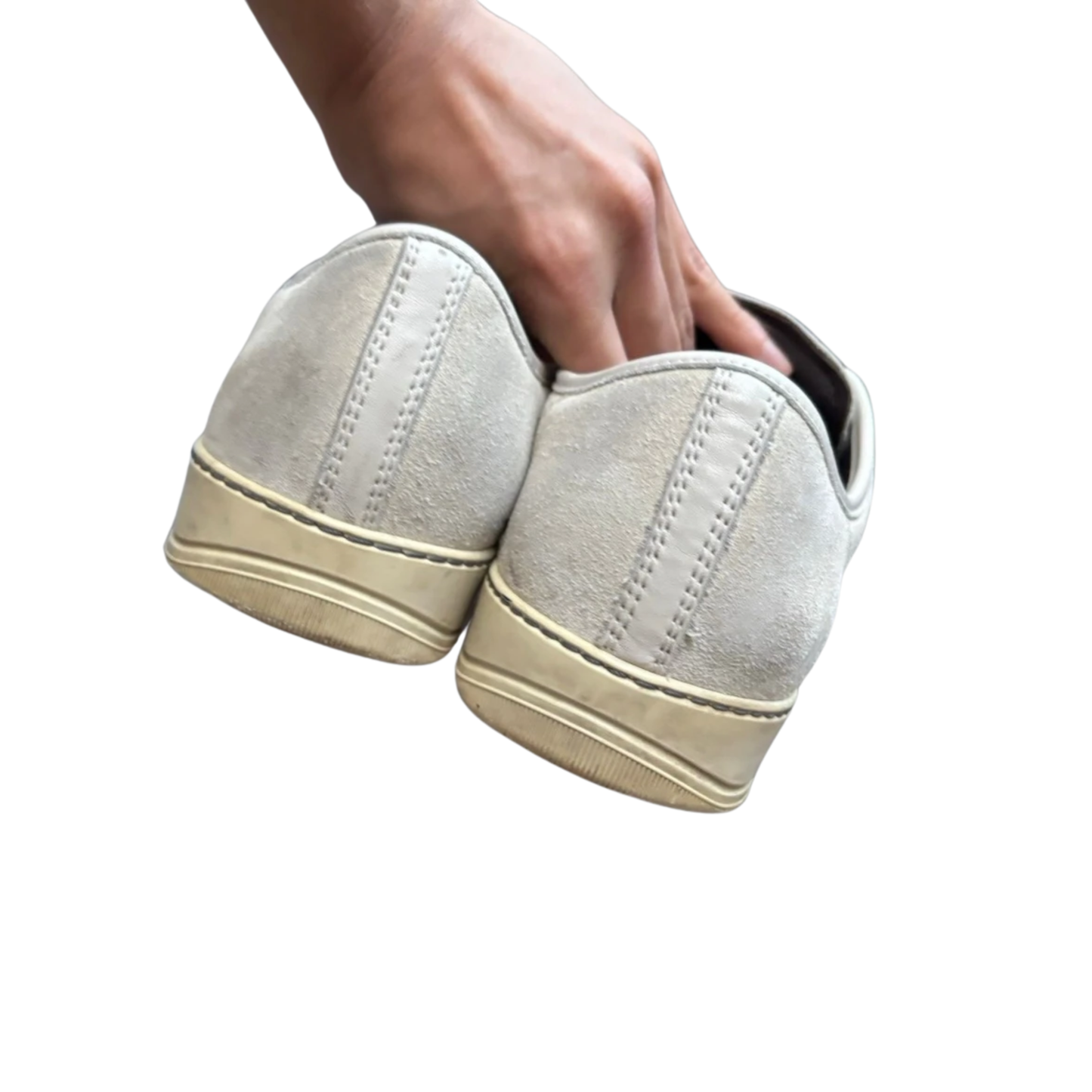 Lanvin Cap Toe Sneakers (Grey)