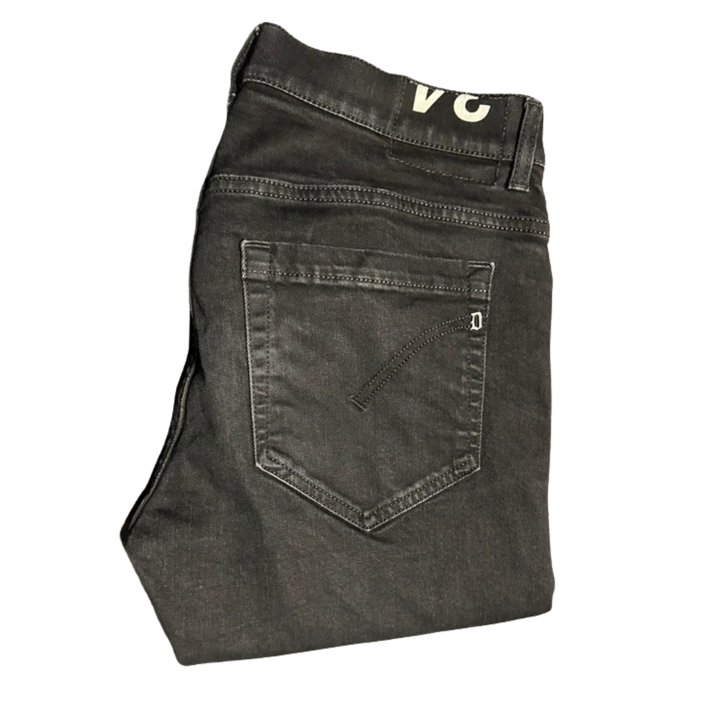 Dondup Geroge Slim Fit Jeans (Black)
