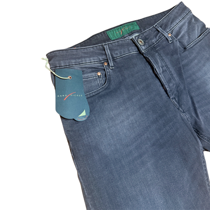 Handpicked Ravello Slim Fit Jeans (Dark Grey) (New)