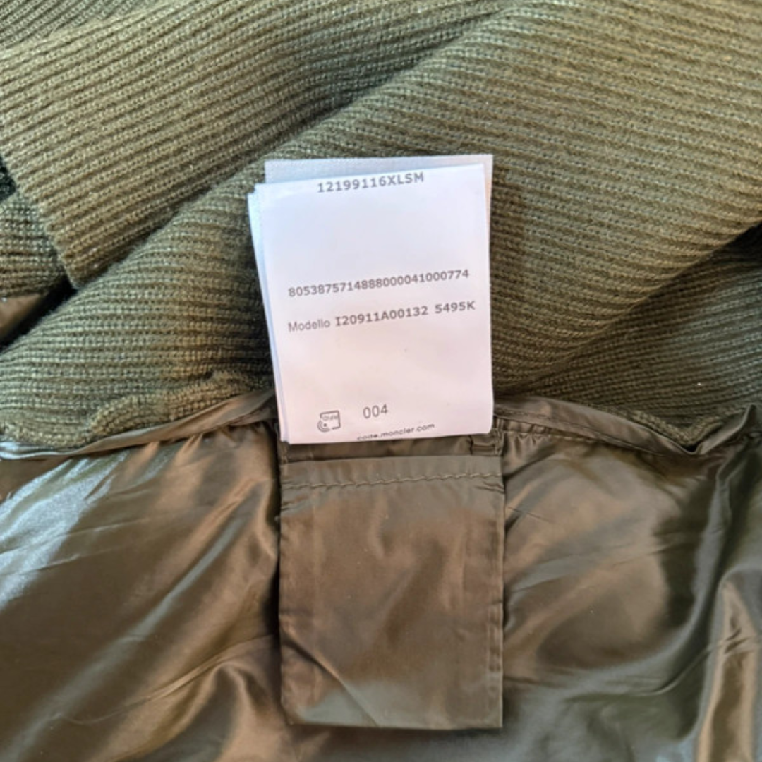 Moncler Maglione Tricot Cardigan Jacket (Dark Green)