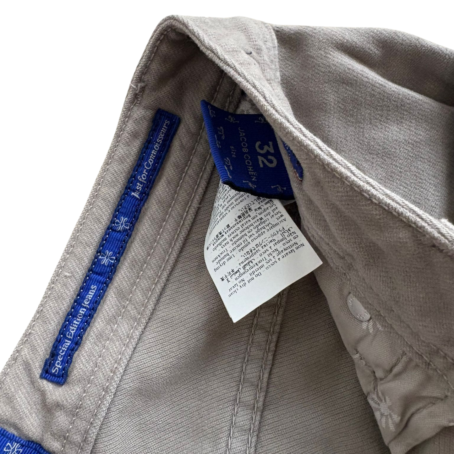 Jacob Cohën 622 Slim Fit Jeans (Gray) (New)