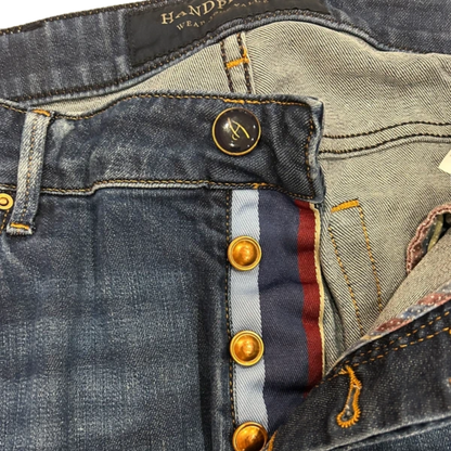 Handpicked Ravello Slim Fit Jeans (Navy)