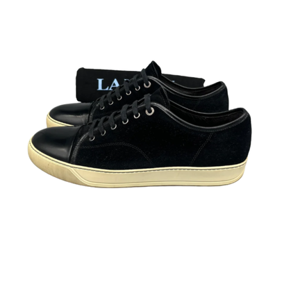 Lanvin Cap Toe Sneakers (Black)