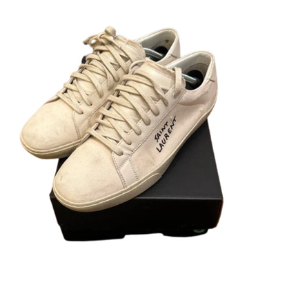 Saint Laurent SL 01 Sneakers (White)