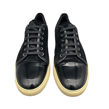 Lanvin Cap Toe Sneakers (Black)