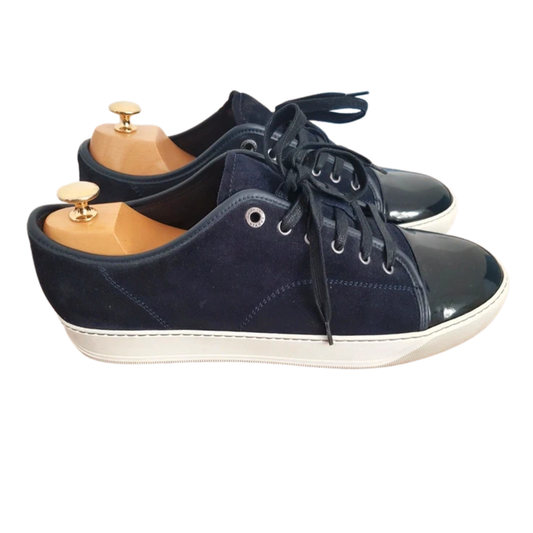 Lanvin Cap Toe Sneakers (navy)