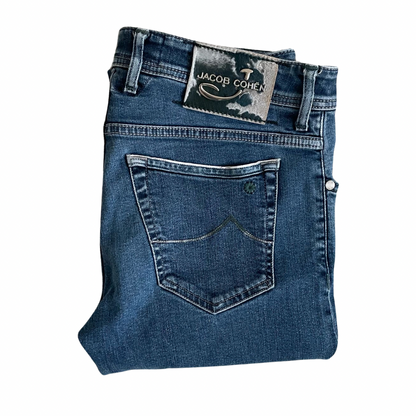 Jacob Cohën Limited Edition 688 Slim Fit Jeans (Navy)