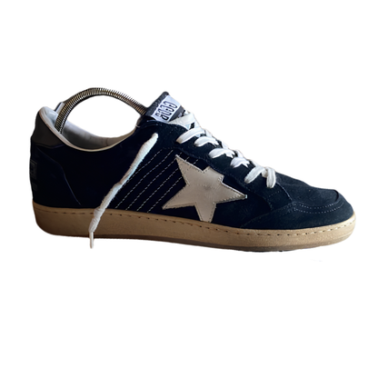 Golden Goose Ballstar Sneakers (Navy)
