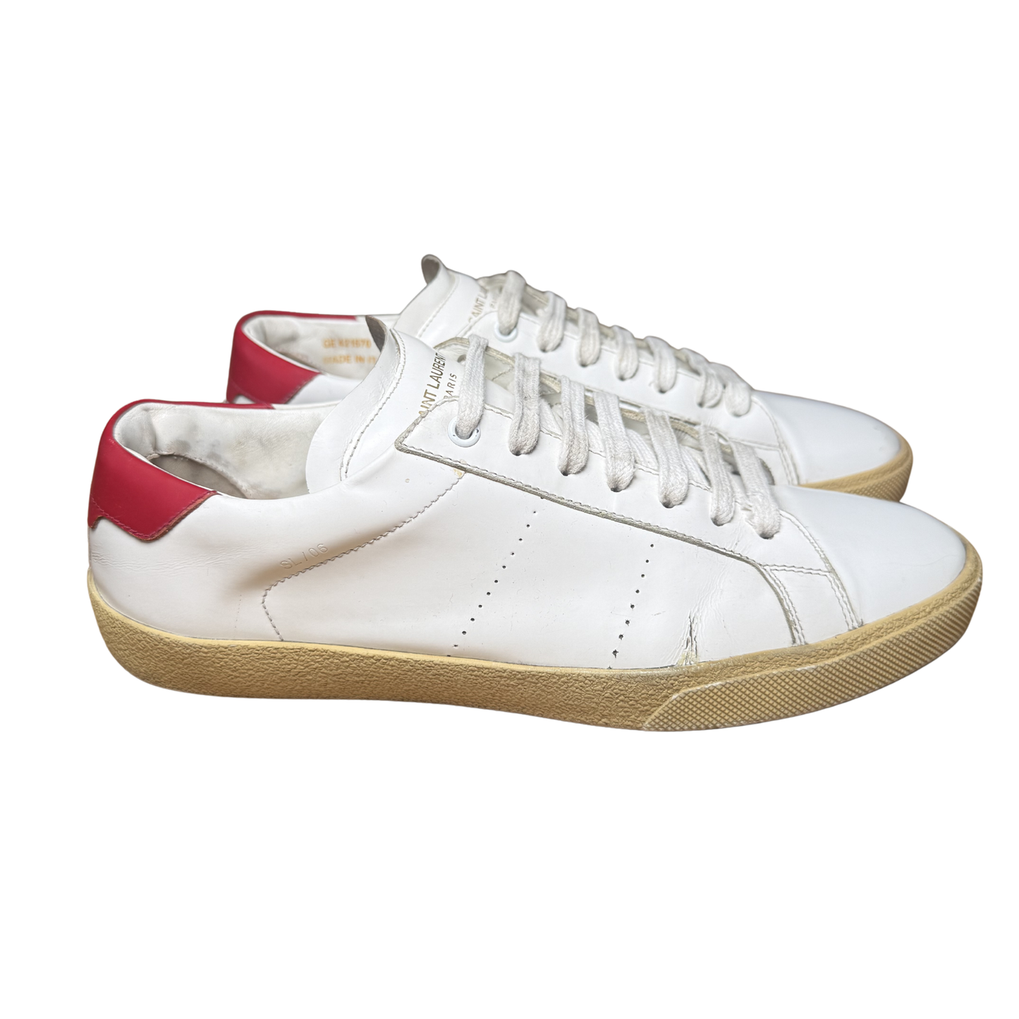 Saint Laurent Sl 06 Sneakers (White)