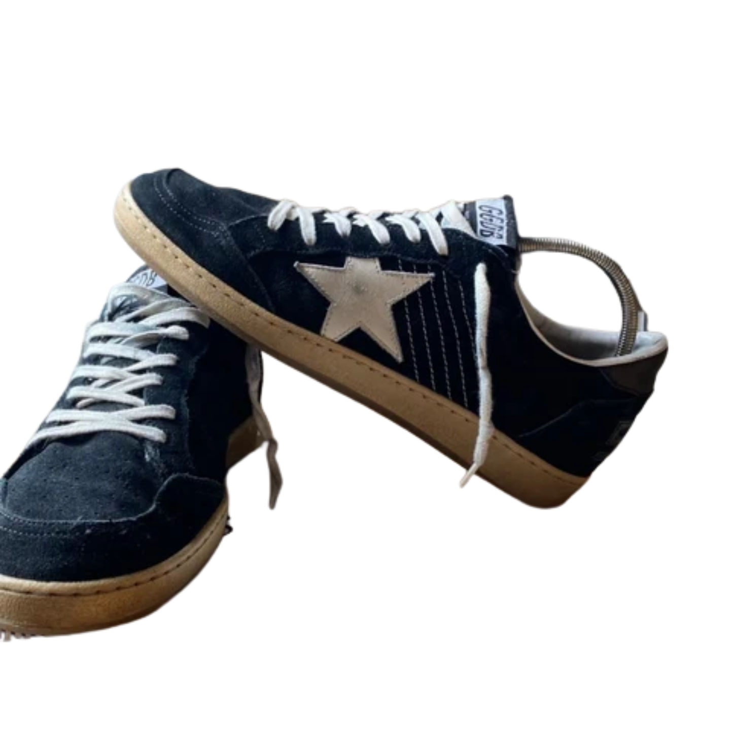 Golden Goose Ballstar Sneakers (Navy)