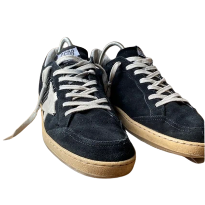 Golden Goose Ballstar Sneakers (Navy)