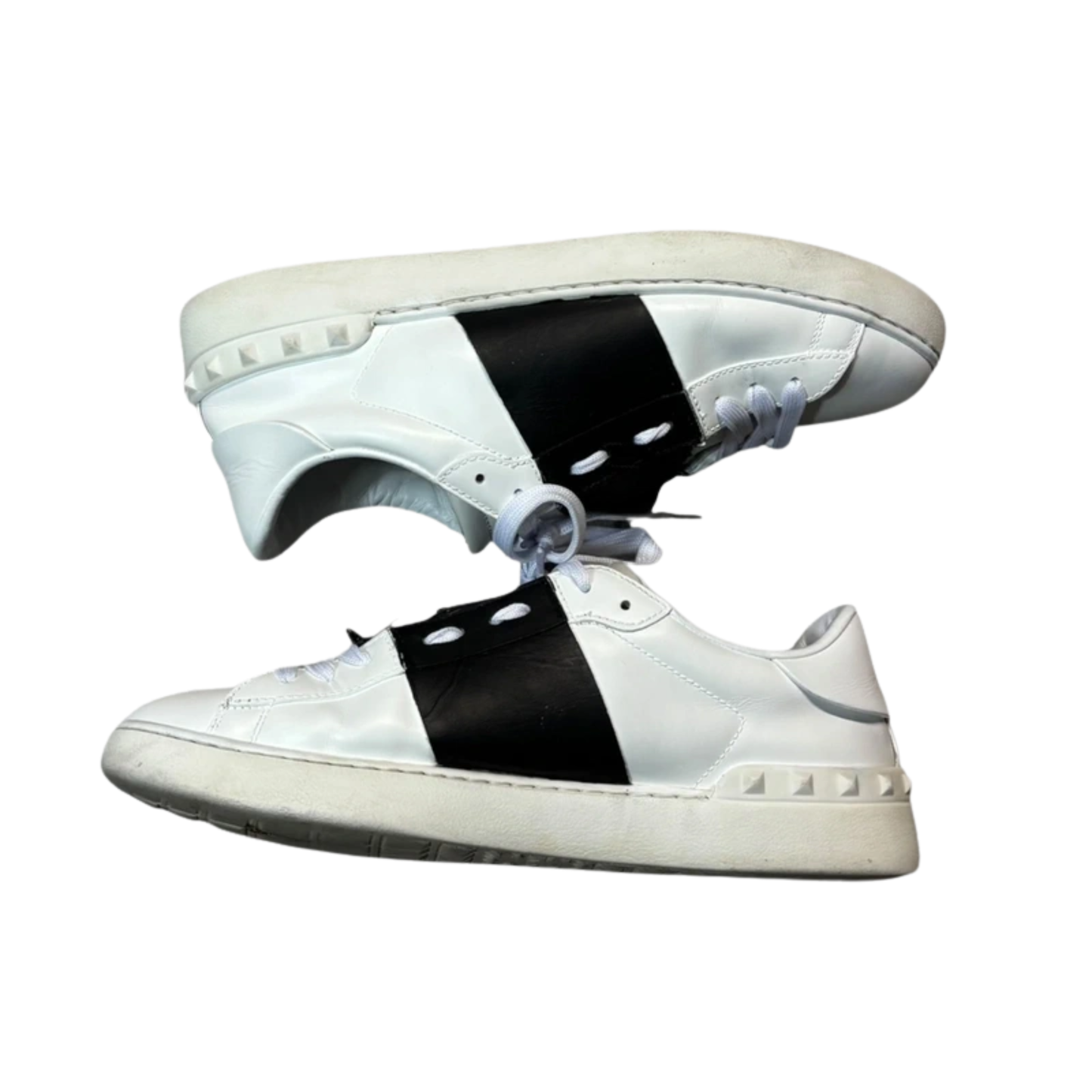 Valentino Garavani Open Sneakers (White Black)