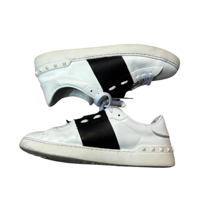 Valentino Garavani Open Sneakers (White Black)
